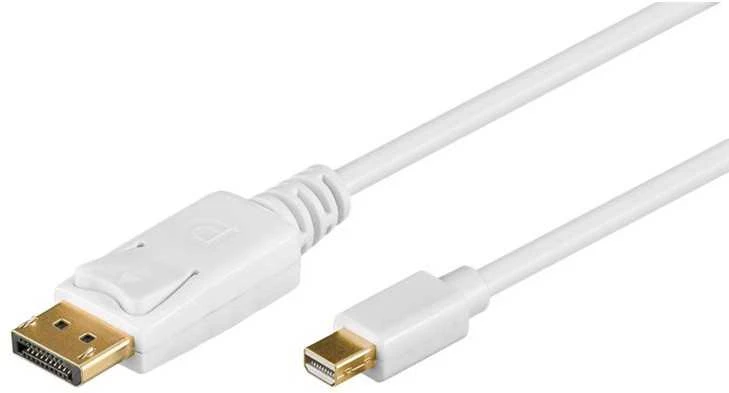 Goobay 52859 Mini DisplayPort adapterio laidas 1.2, auksiniu padengtas, 2m | Goobay | DP į mini-DP