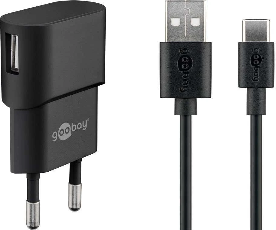 Goobay | 45298 USB-C įkroviklio rinkinys (5 W), laidas 1 m