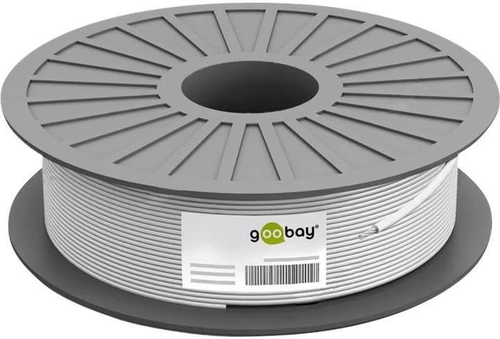 „Goobay“ | CAT 6a tinklo kabelis, S/FTP (PiMF) | 96094 | Kabelio tipas - apvalus kabelis. AWG 26/7 (daugiasienis). Skaitiklio skalė: taip. Kabelio apvalkalo skersmuo (apytiksliai) 6,3 mm. Vidinio laidininko medžiaga: CU (varis). Kabelio apvalkalo medžiaga: LSZH. Ekranų skaičius: 2. 1 tipas, ekranuojanti folija (aliuminis), PiMF. 2 tipas, ekranuojanti pynė (aliuminis). Atitinka LSZH reikalavimus: taip | • neterminuotas lankstus duomenų / jungiamasis kabelis, skirtas naudoti patalpose • dvigubai ekranuotas susuktos poros LAN kabelis • porų ekranavimas: PIMF (poros metalinėje folijoje) + išorinis ekranas: pynimas • Šis produktas nėra patvirtintas nuolatiniam montavimui pastatuose. | Pilkas