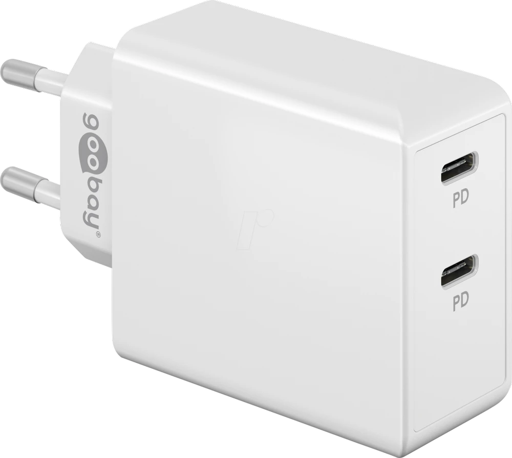 Goobay | Dvigubas USB-C PD greitasis įkroviklis (36 W) | 61758
