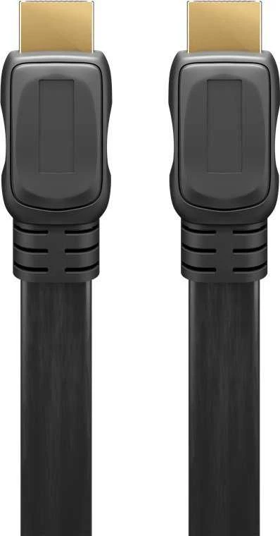Goobay HDMI plokščias laidas – du kištukai