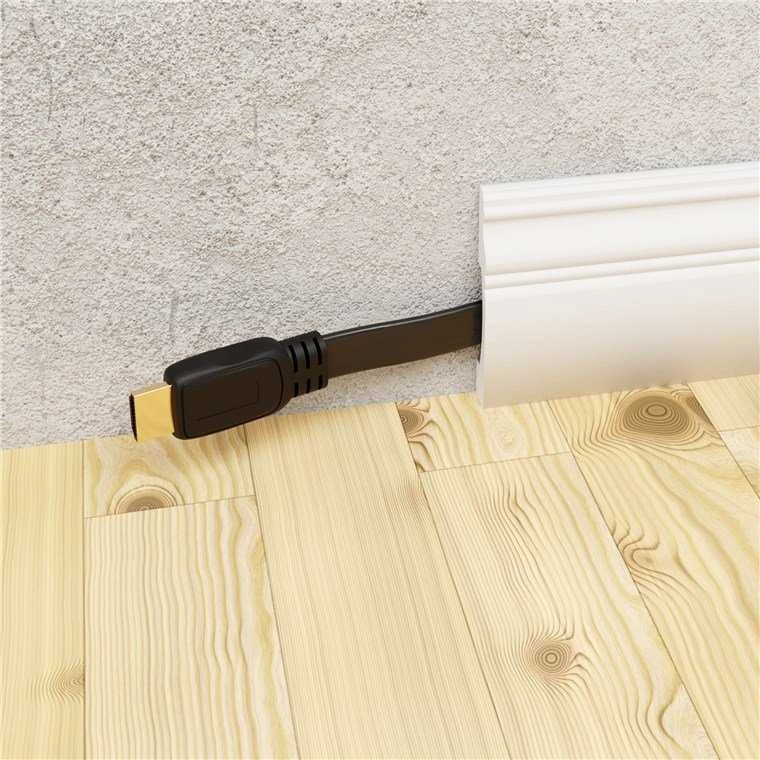 „Goobay“ | Didelės spartos HDMI plokščias kabelis su Ethernet ryšiu | 61279 | HDMI kištukas (A tipo) | HDMI (A tipo) | HDMI į HDMI | 2 m