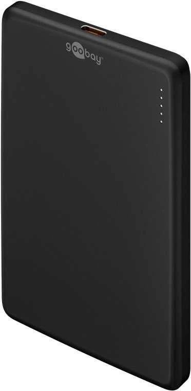 „Goobay“ magnetinė belaidė išorinė baterija | 70182 | 5000 mAh | USB-C | Juodas