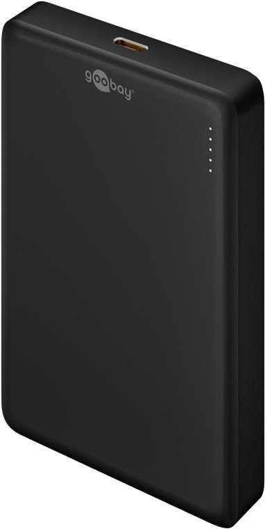 Goobay Magnetinė belaidė išorinė baterija | 70183 | 10000 mAh | USB-C | Juoda