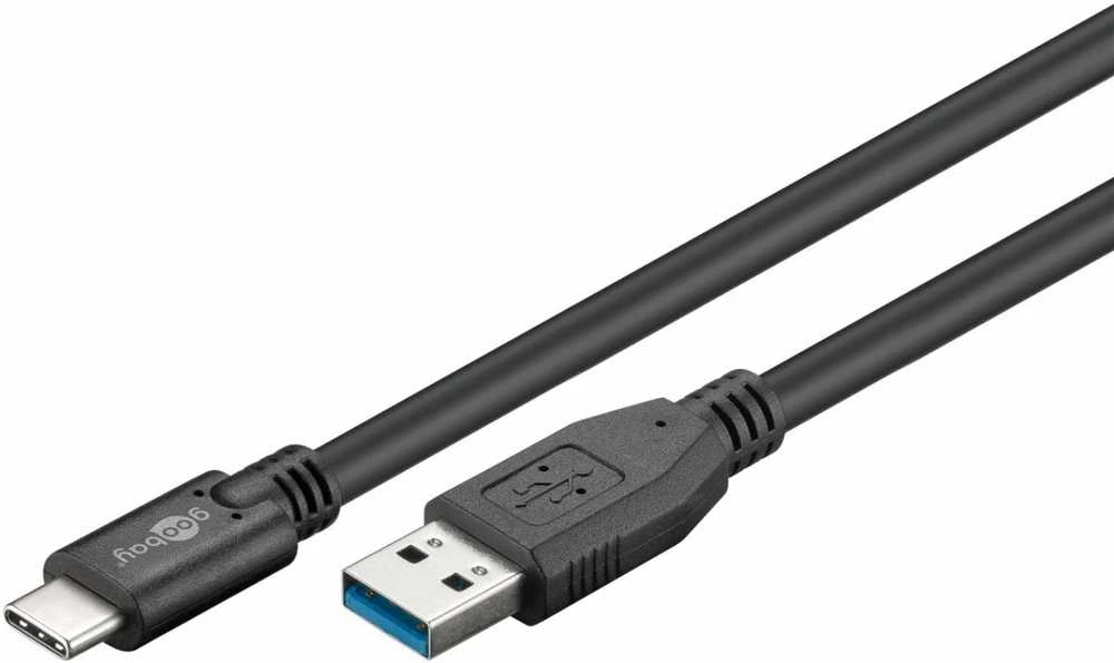 Goobay | Sinchronizavimas ir įkrovimas Super Speed | 73141 | USB-C į USB A USB -C | A tipo USB 3.0 (vyriškas)