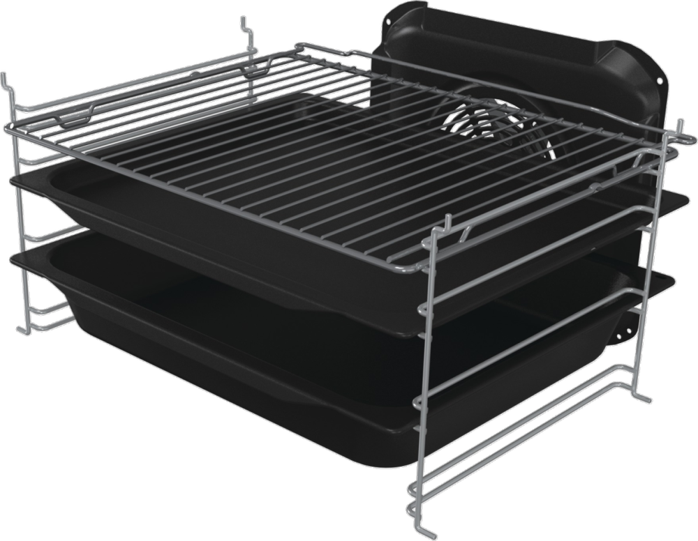 Viryklė Gorenje Cooker | GK5C42SH | Hob type Gas | Oven type Electric | Pilkas | Plotis 50 cm | Gylis 59.4 cm | 70 L