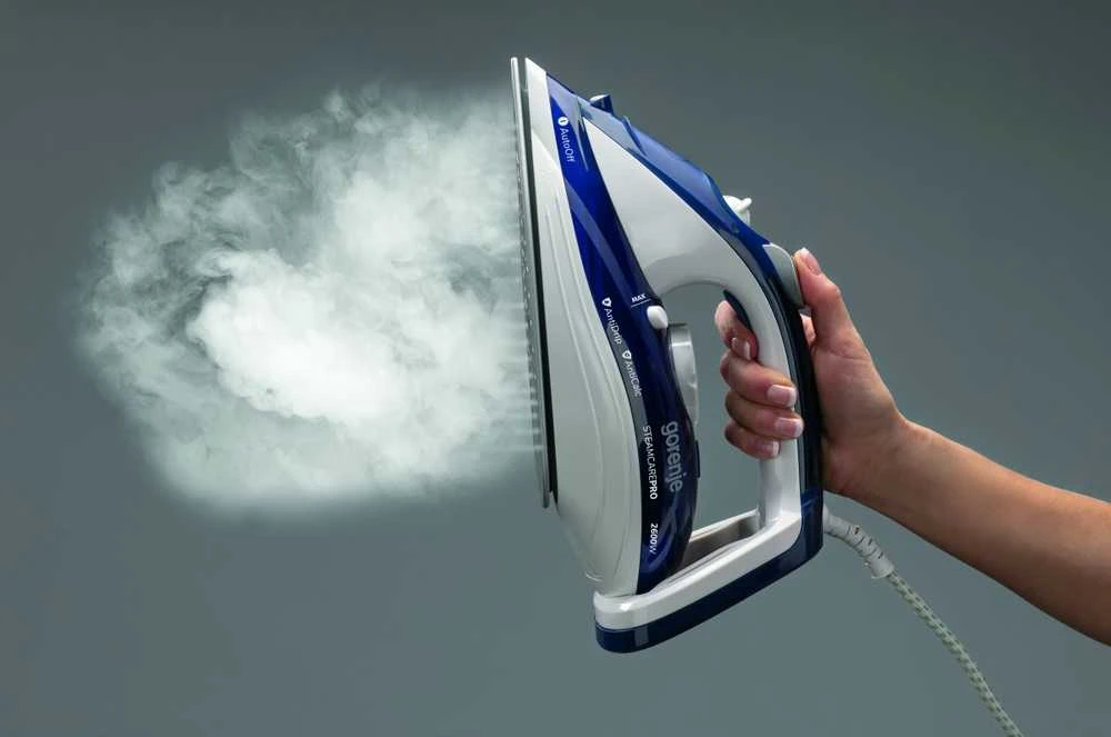 Gorenje | Garų lygintuvas | SIH2600BLC | Garų lygintuvas | 2600 W | Vanduo tank capacity 350 ml | Continuous steam 30 g/min | Steam boost performance 95 g/min | Mėlyna/Baltas