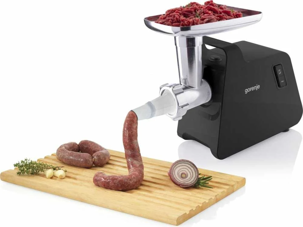 Mėsmalė Gorenje Meat grinder | MG2001SB | Juodas/Stainless Steel | 2000 W | Greičių skaičius 1 | Throughput (kg/min) 2.6
