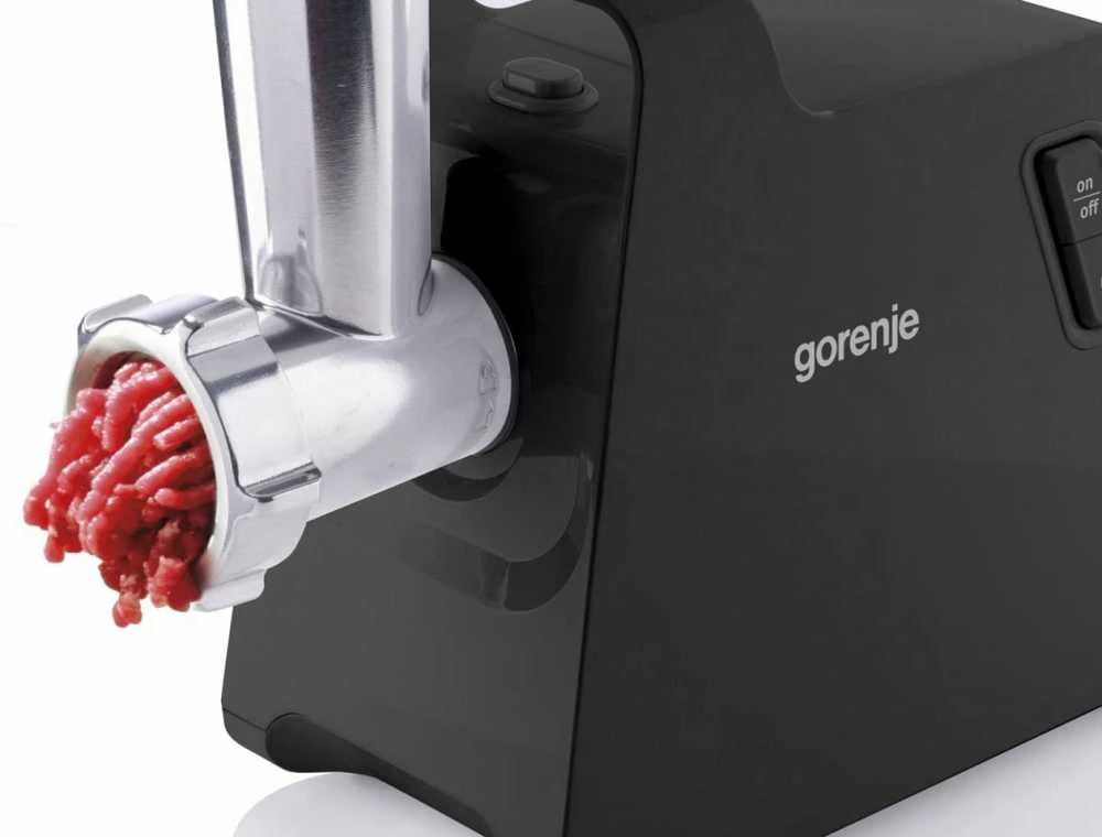 Mėsmalė Gorenje Meat grinder | MG2001SB | Juodas/Stainless Steel | 2000 W | Greičių skaičius 1 | Throughput (kg/min) 2.6
