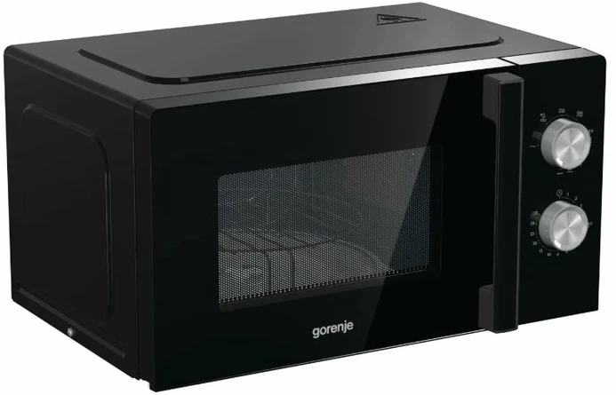 Mikrobangų krosnelė Gorenje | Microwave Oven | MO20E2BH | Free standing | 800 W | 20 L | Grilis | Juodas