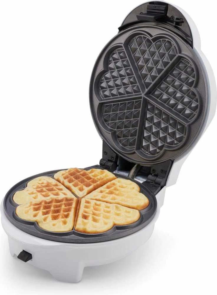 Vaflinė Gorenje | Mini Grilis | WM701W | 700 W | Number of pastry 5 | Heart shaped | Baltas
