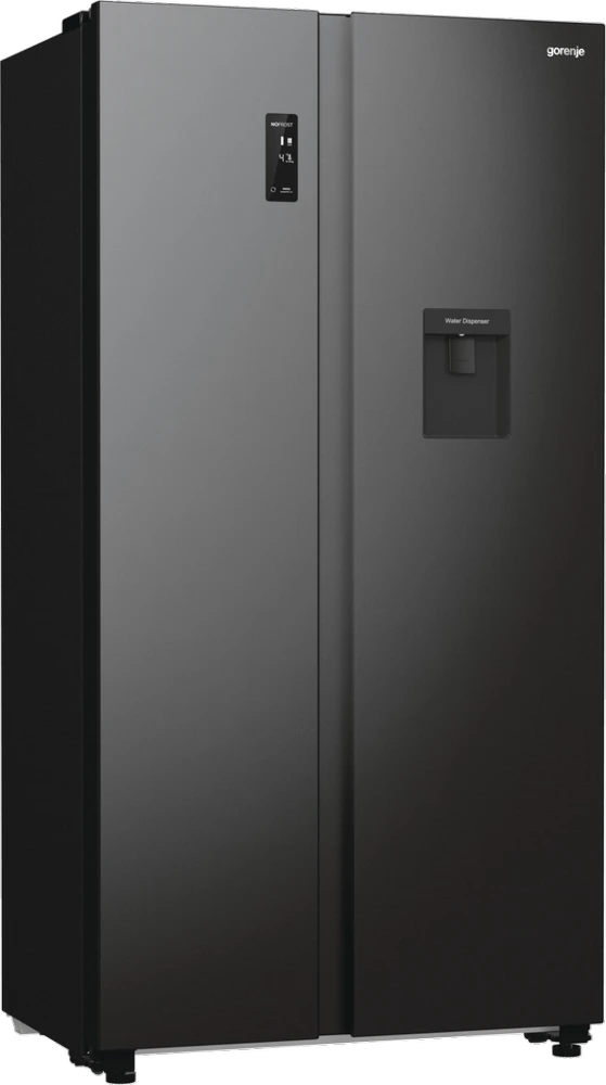 Gorenje NRR9185EABXLWD -Side By Side, musta