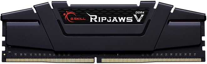 RAM G.SKILL F4-3200C16D-64GVK G.Skill RipjawsV DDR4 64GB (2x32GB) 3200MHz CL16 1.35V XMP 2.0