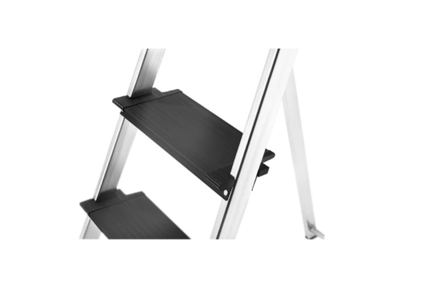 Hailo L100 TopLine 8050-807 Step Ladder Aliuminio, Juodas | Ladder