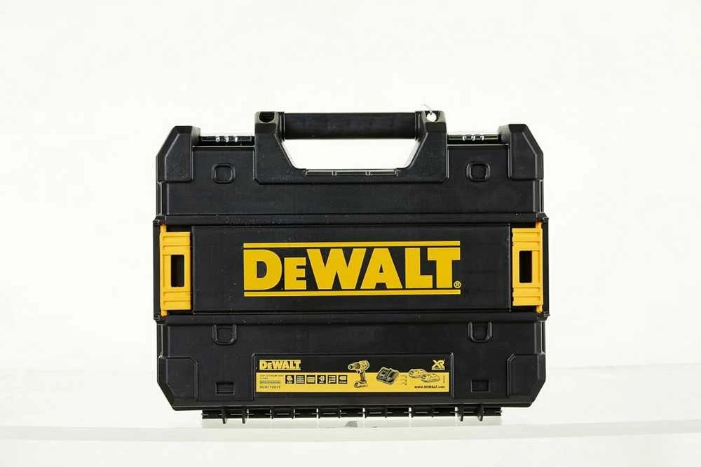 Grąžtas Smūginis suktuvas-gręžtuvas DeWalt DCD778D2T-QW; 18 V; 2x2,0 Ah akum.