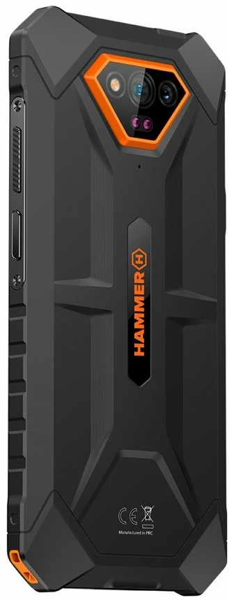 Išmanusis telefonas MyPhone Hammer Iron V, 4G, 6/64GB, oranžinis