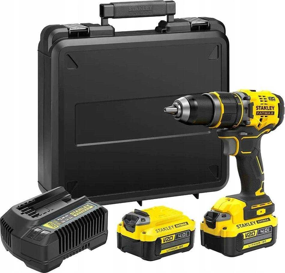 Smūginis suktuvas-gręžtuvas Stanley SFMCD721M2K-QW; 18 V; 2x4,0 Ah akum.