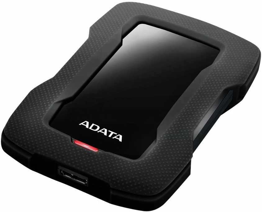Kietasis diskas ADATA HD330 | 1000 GB | 2,5 colio | USB 3.1 | Juodas | Itin plonas ir didelės talpos patvarus HDD, trys unikalios spalvos su stilingu korpusu, išskirtinė apsauga nuo smūgio jutiklio, 256 bitų AES šifravimas, (atgal suderinama su USB 2.0)