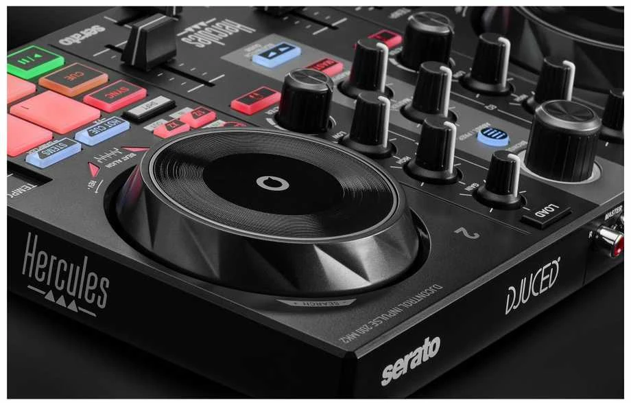 Hercules | DJ mokymosi rinkinys MK2 | Garsiakalbiai | USB jungtis