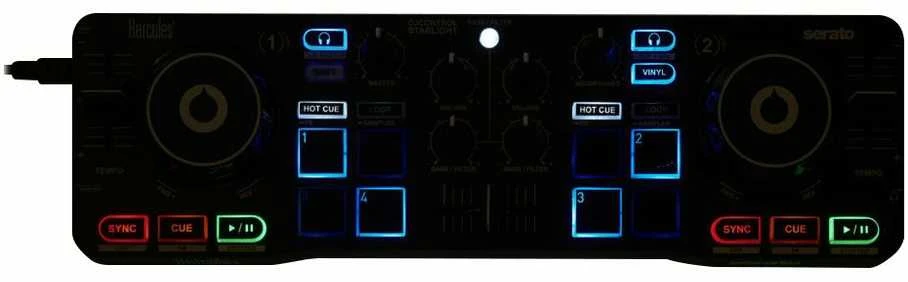 Hercules | DJControl Starlight | Garsiakalbiai
