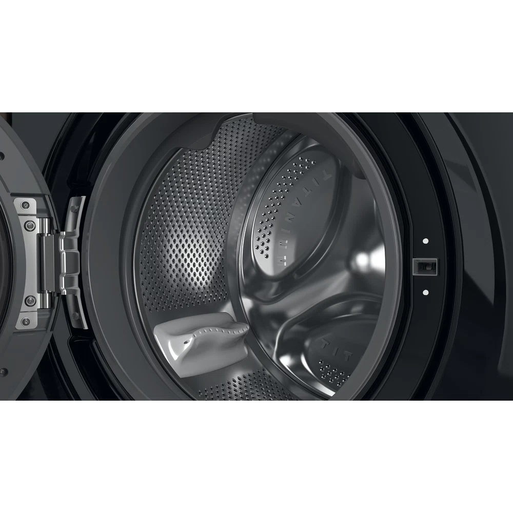 Hotpoint ARISTON Hotpoint | Skalbimo mašina With Dryer | NDD 11725 BDA EE | Energy efficiency class E | Front loading | 7kg | Skalbimo talpa 11 kg | Yes | LCD | Gylis 61 cm | Steam function | Juodas