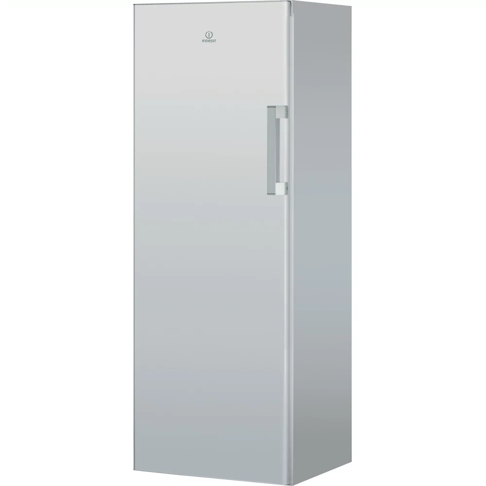 INDESIT | Šaldiklis | UI6 2 S | Energijos vartojimo efektyvumo klasė E | Stačias | Laisvai stovintis | Ūgis 167 cm | Bendra grynoji talpa 245 L | Sidabrinis