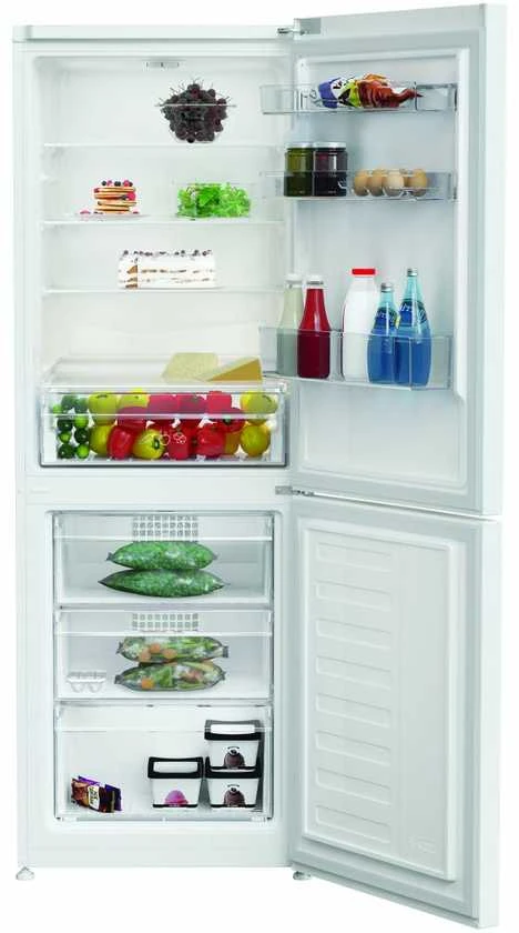 INDESIT Šaldytuvas | INKS 1341 W4E | Energy efficiency class E | Free standing | Combi | Height 173.6 cm | Šaldytuvas net capacity 209 L | Šaldiklis net capacity 113 L | 38 dB | Baltas