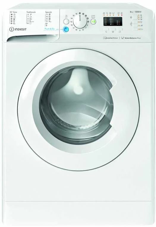 Skalbimo mašina Indesit BWSA 61294 W EU N