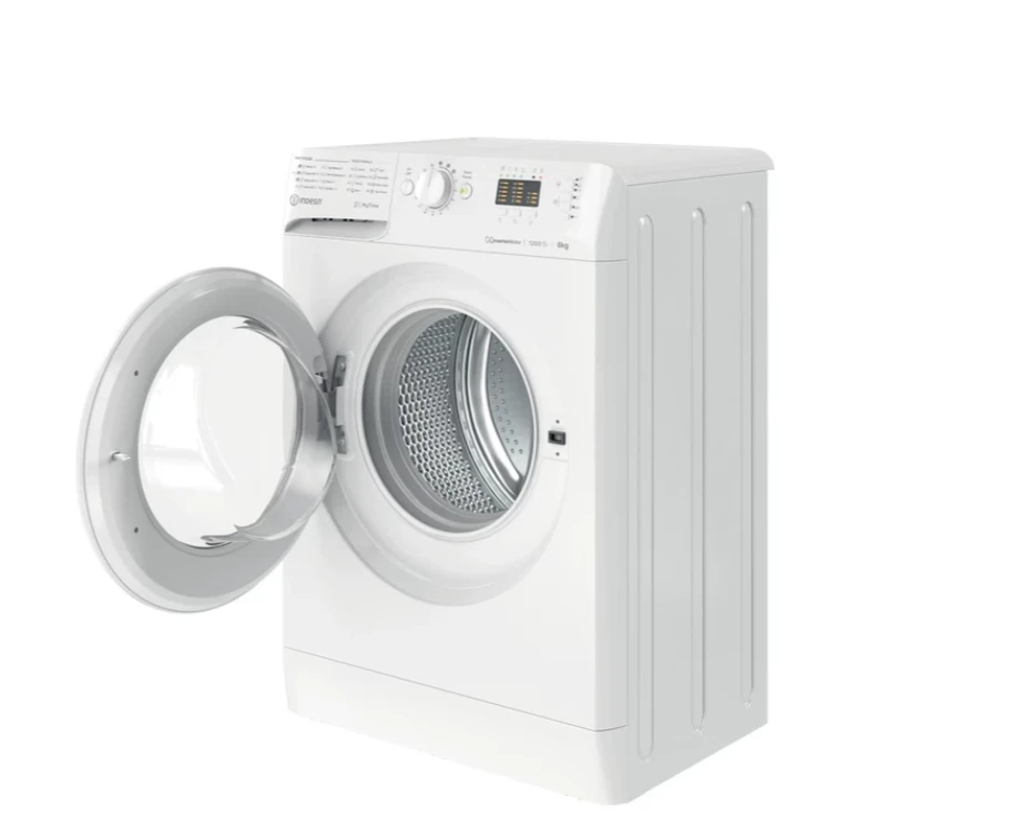 INDESIT | Skalbimo mašina | MTWSA 61294 W EE | Energy efficiency class C | Front loading | Skalbimo talpa 6kg | 1200 RPM | Gylis 42.5 cm | Plotis 59.5 cm | Ekranas | LED | Baltas