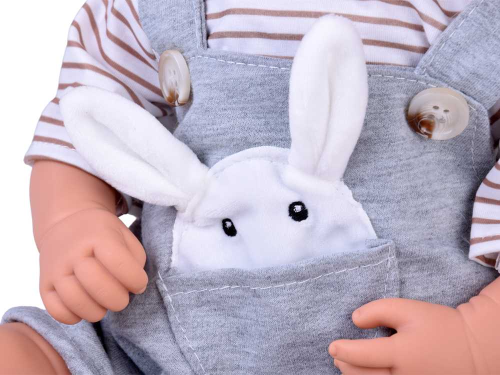 Jokomisiada Interactive BOBAS doll 46cm - in mėlynas shorts + accessories ZA5835