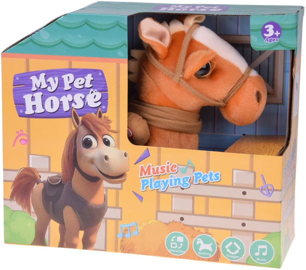 Jokomisiada Interactive COWBOY HORSE walks, neighs, and dances. Country ihaaa! ZA5772