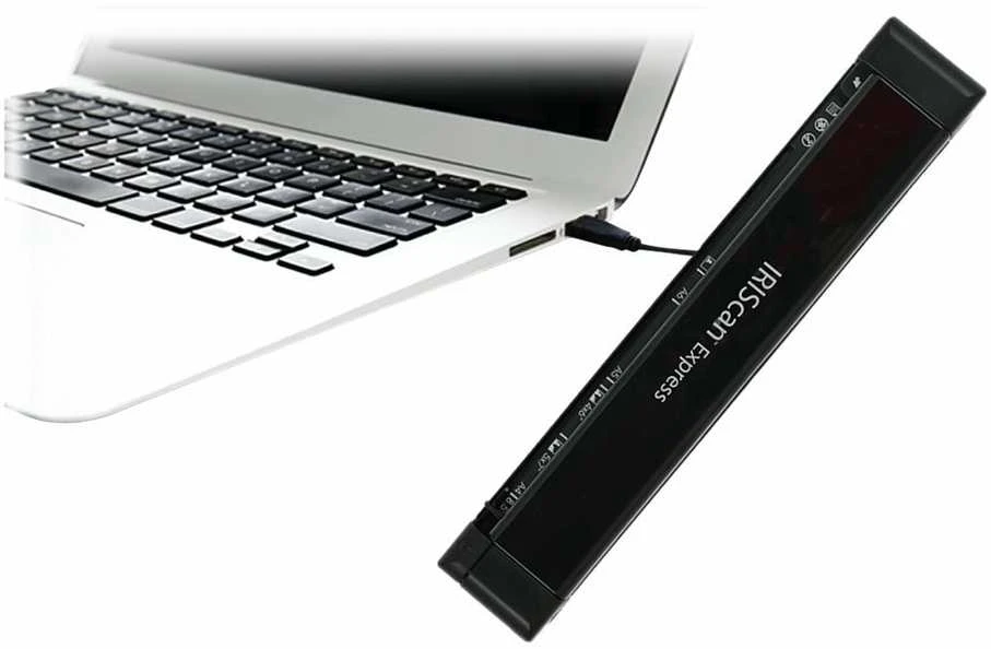 Skeneris Skaitytuvas, tiekiamas dokumentams IRIS Express 4 458510 (A4, USB, USB kabelis)