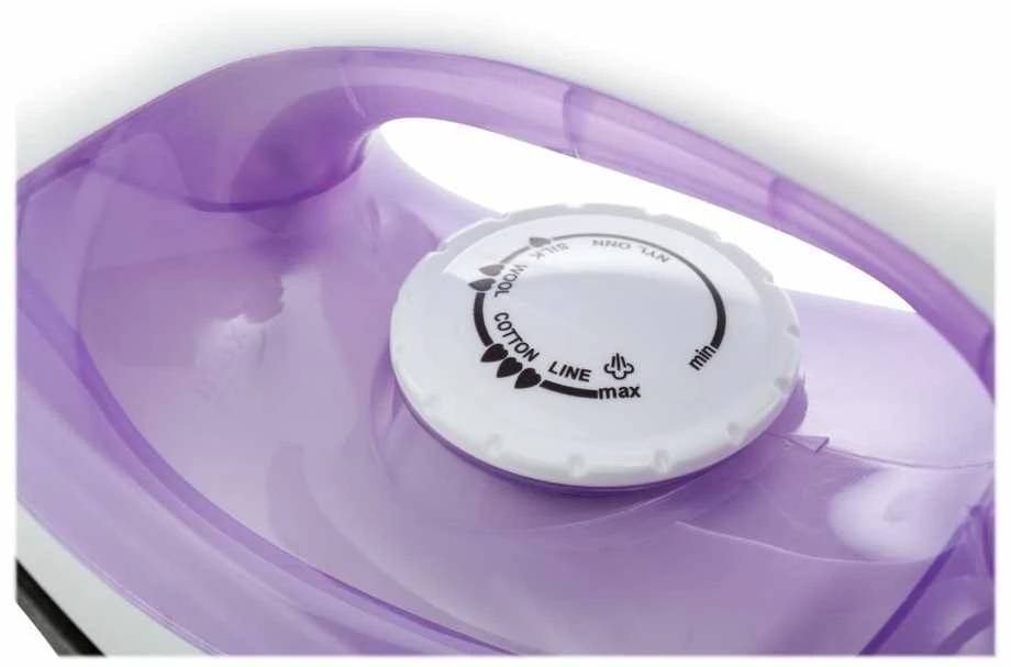 Lygintuvas | Adler | AD 5019 | With cord | 1600 W | Vanduo tank capacity 100 ml | Continuous steam 10 g/min | Violet/Baltas