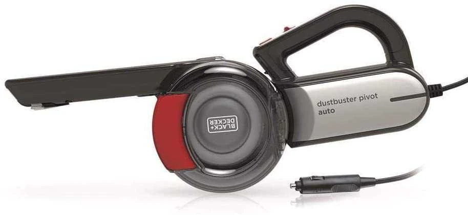 Black & Decker Juodas + DECKER DULKIŲ SIurblys 12V PV1200AV