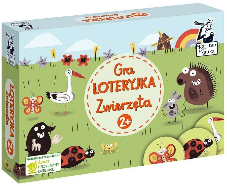 Kapitan Nauka Kapitono mokslo žaidimo loterijos gyvūnai 2+
