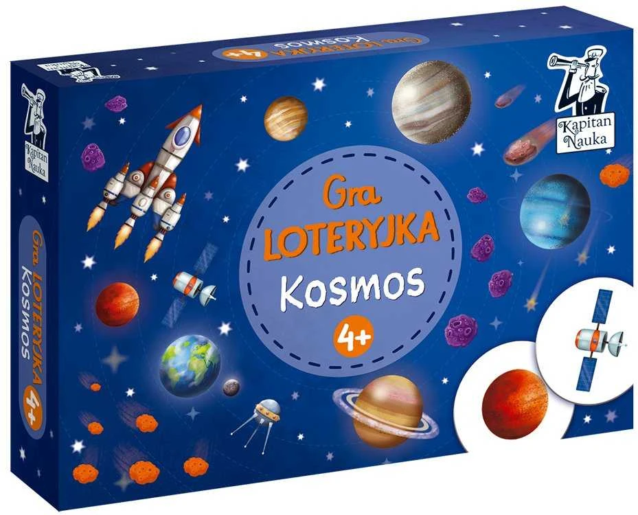 Kapitan Nauka Kapitono Mokslo Žaidimas Kosmoso Loterija 4+ GR0469