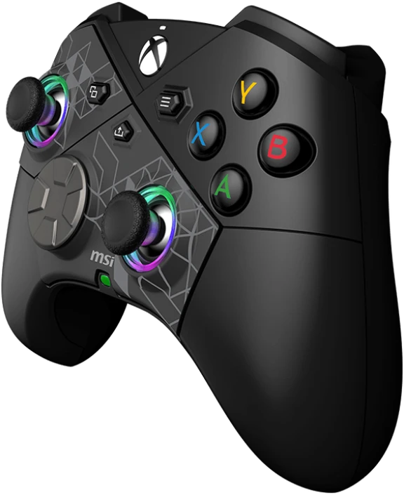 MSI Gaming Controller | FORCE PRO WIRELESS | Juodas