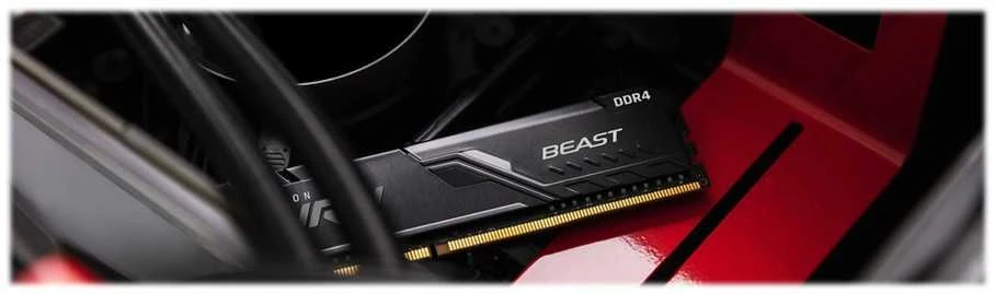 Vidinė atmintis (RAM) Kingston Fury Beast 16GB (2x8GB 3200MHz DDR4 CL16 DIMM)
