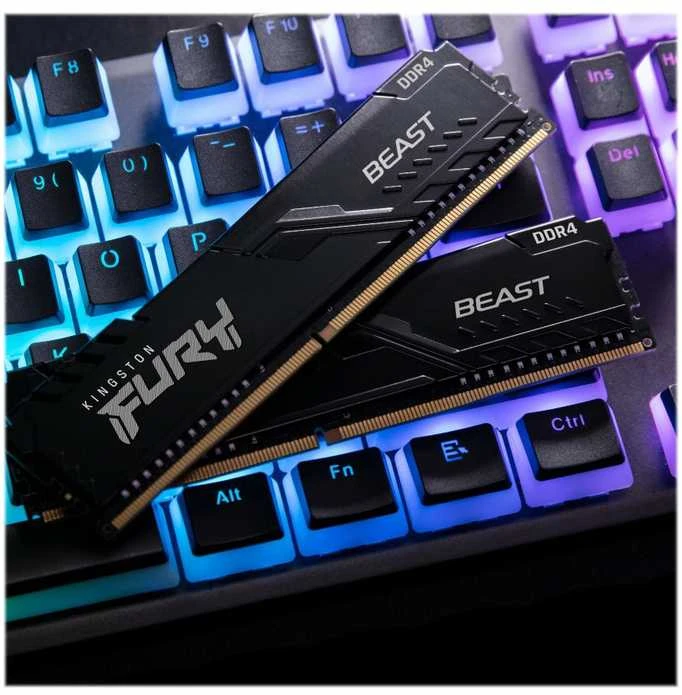 RAM Kingstonas | Fury Beast | 32 GB | DDR4 | 3200 MHz | PC/serveris | Registracijos Nr. | ECC Nr