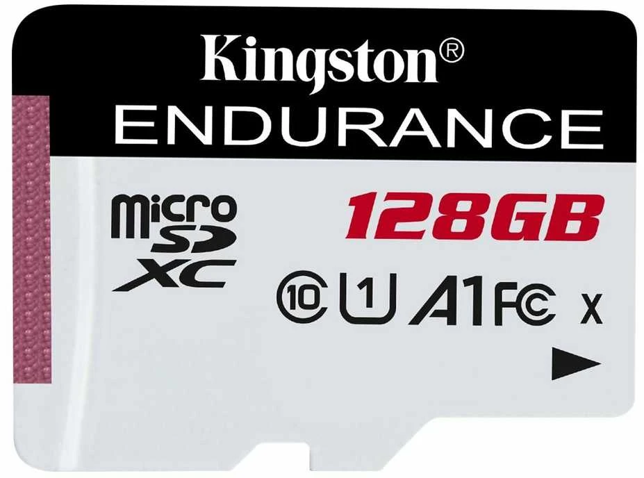 Atminties kortelė KINGSTON 128GB Micro SDXC Endurance 95R/45W C10 A1 UHS-I kortelė