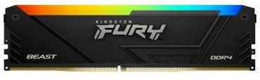 RAM Kingston KF432C16BB2AK4/32 32GB 3200MT/s DDR4 CL16 DIMM (Kit of 4) FURY Beast RGB | Kingston