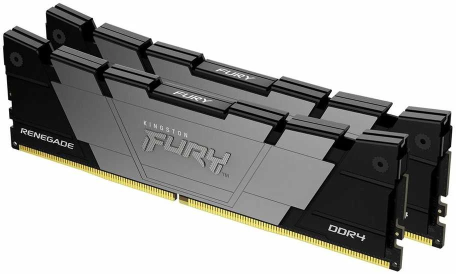 „Kingston KF432C16RB12/16“ 16 GB 3200 MT/s DDR4 CL16 DIMM 1Gx8 FURY Renegade Juodas | „Kingston“