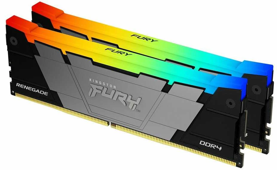 Kingston FURY Renegade RAM DDR4 su RGB apšvietimu