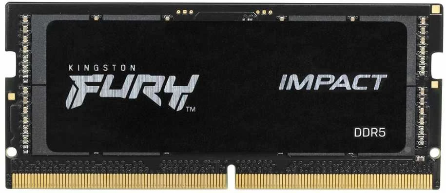 RAM „Kingston KF560S38IBK2-32“ 32 GB 6000 MT/s DDR5 CL38 SODIMM (2 vnt. rinkinys) „FURY Impact PnP“ | „Kingston“