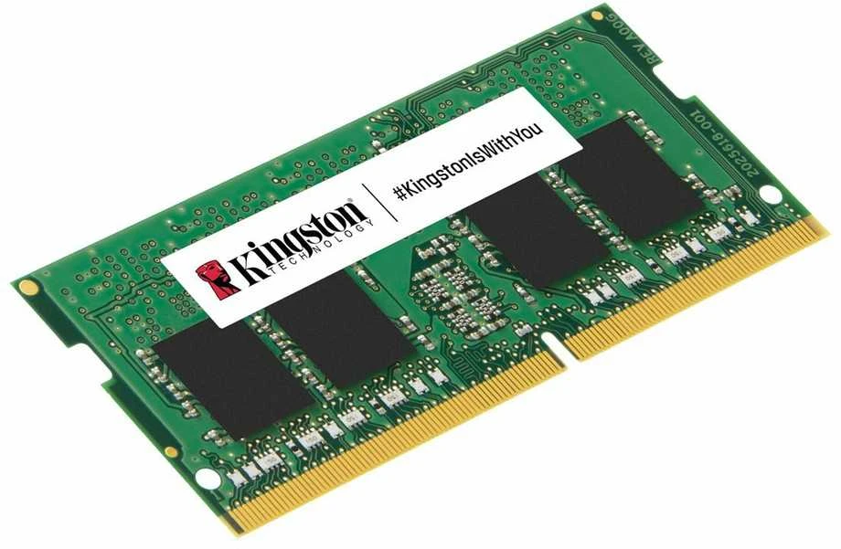 Nešiojamo kompiuterio atmintis Kingston Technology ValueRAM KVR32S22S8/8 atminties modulis 8 GB 1 x 8 GB DDR4 3200 MHz