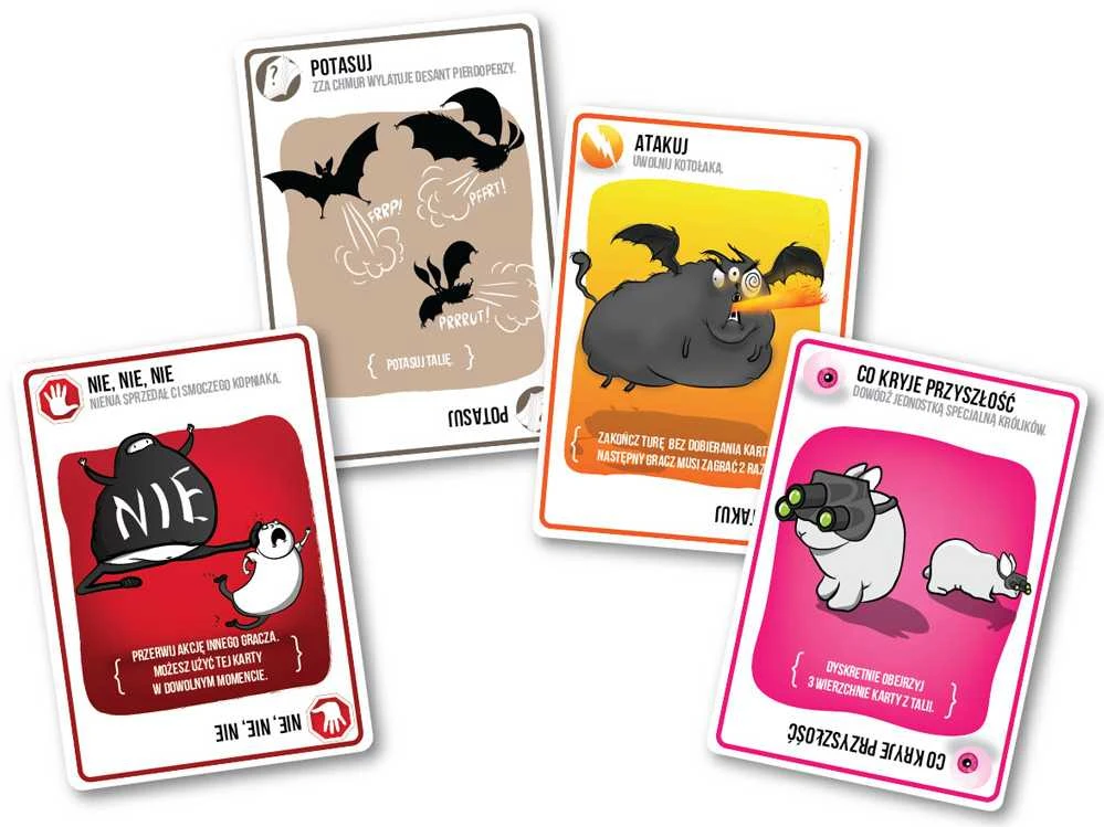 Rebel Sukilėlių vakarėlio kortų žaidimas „Exploding Kittens 12+“ GR0748