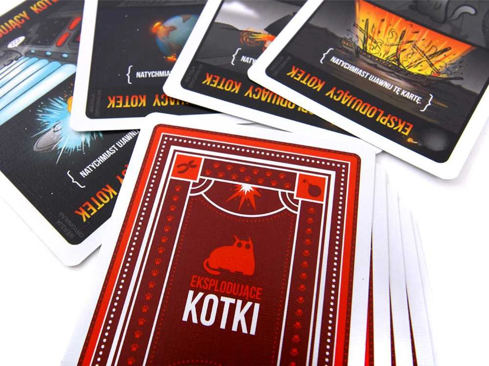 Rebel Sukilėlių vakarėlio kortų žaidimas „Exploding Kittens 12+“ GR0748