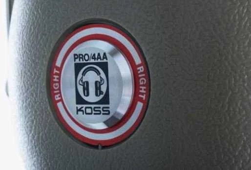 Koss | Ausinės | PRO4AA | su laidu | Ant ausų uždedamos | Titanium/Juodas