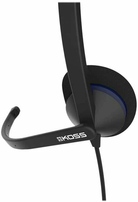 Koss | Ausinės | CS195 USB | su laidu | Ant ausų uždedamos | Mikrofonas | Juodas