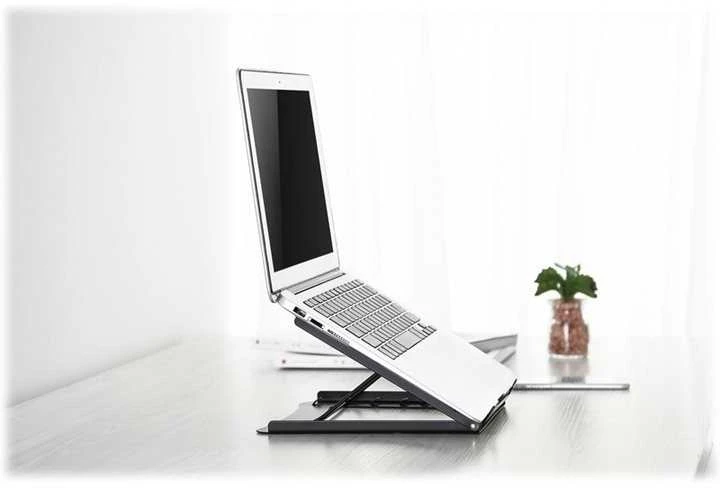 DIGITUS DA-90368 Foldable Steel Nešiojamas kompiuteris/Planšetė from 10 to 15 Stand adjustable juodas
